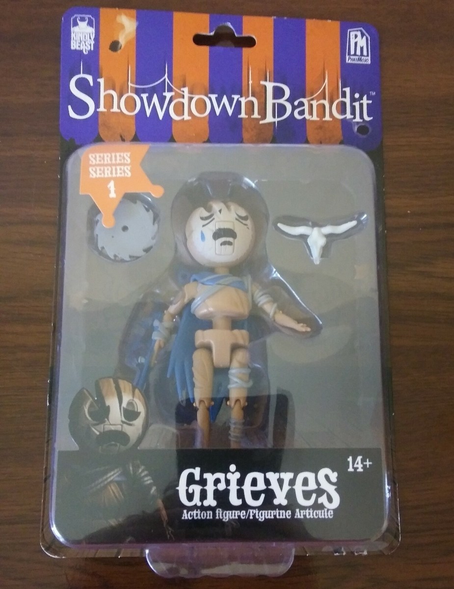 ショーダウンバンディット ホラー ゲーム フィギュア アメコミ アメトイ USA New in Package Showdown Bandits Grieves Action Figure Series 1