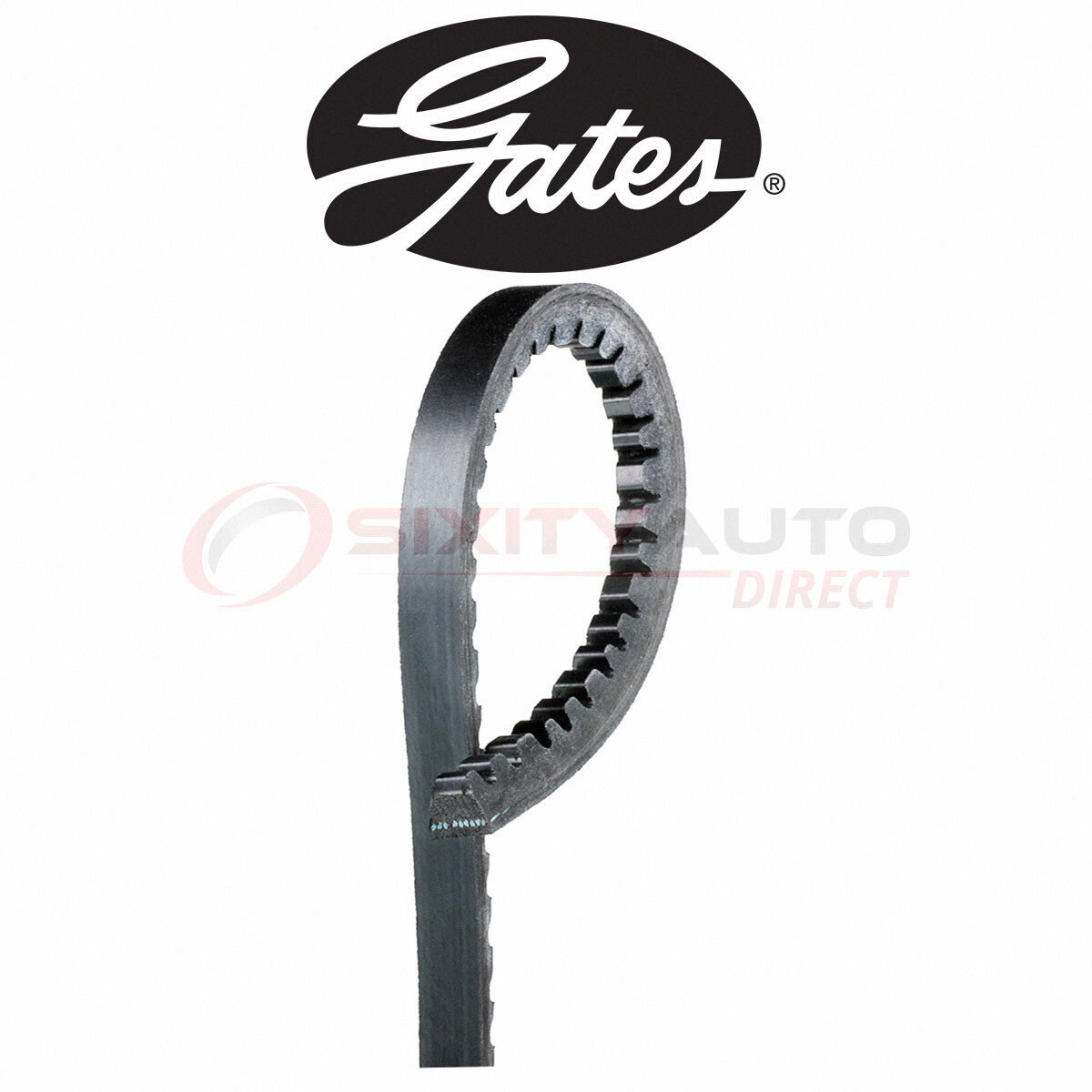 Gates Air Pump Drive Belt for 19681971 BMW 1600 1.6L L4 Accessory fb