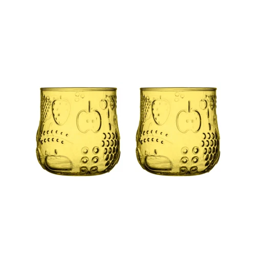 Toikka Frutta Tumblers Lemon Yellow 2 pcs 0.25 L