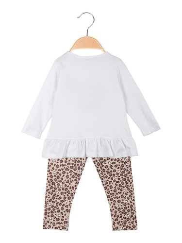 Hope Star Completo Da Neonata 2 Pezzi Con Leggings Maculati - Foto 14