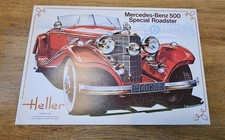  Vintage Heller 1:24 Model Kit Mercedes Benz ...