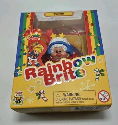 NIP TLS Toy Chee Bee TWINK Figure 40 Years Rainbow Brite Holiday Edition  Sled