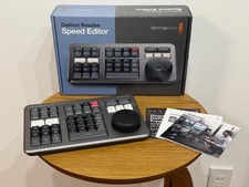 DaVinci Resolve Speed Editor No License Blackmagic Design Editing Console USB-C