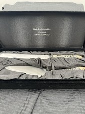 Vintage Things Remembered Wedding Cake Knife and Server Set In Box Enamel Handle