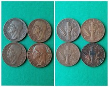 ITALIA VITTORIO EMANUELE III.10.CENTESIMI Impero Rame.1938 R. BB.Come da Foto