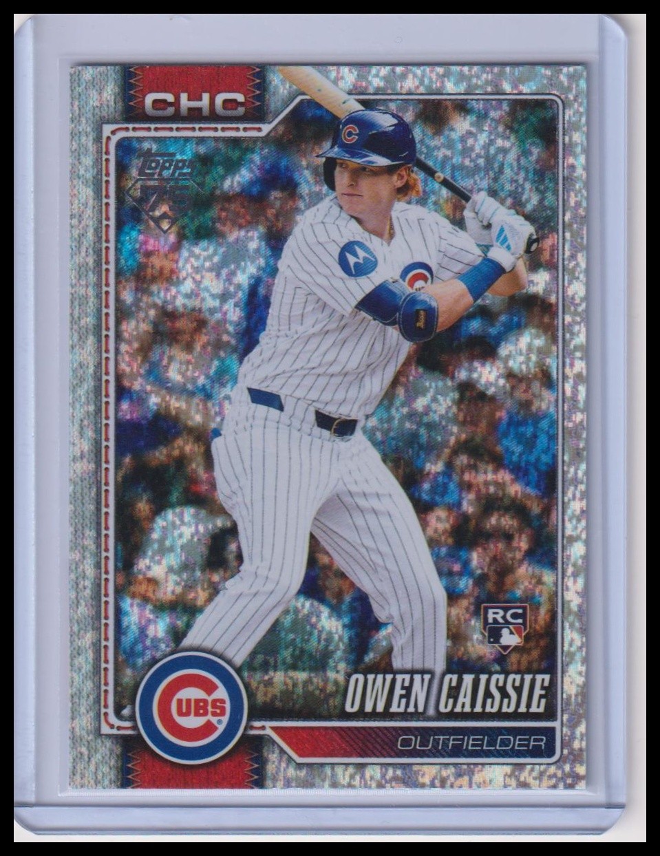 2026 Topps #233 Owen Caissie Holo Foil RC