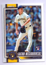 2026 Topps Series 1 - Base Player Number Variations Jacob Misiorowski #10 (RC)