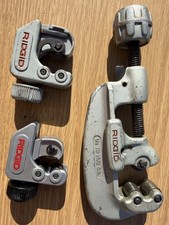 Ridgid 32975 103 Midget Tubing Cutter Lot Assorted Sizes