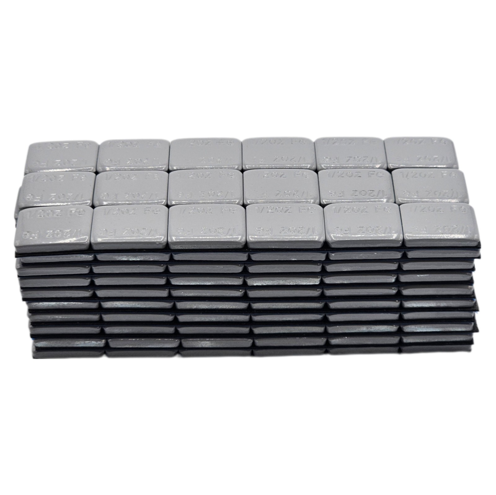 6 BOX 1080 pc 1/2oz 0.50oz Gray Coated 3M Adhesive Stick on balance Wheel Weight thumbnail 3
