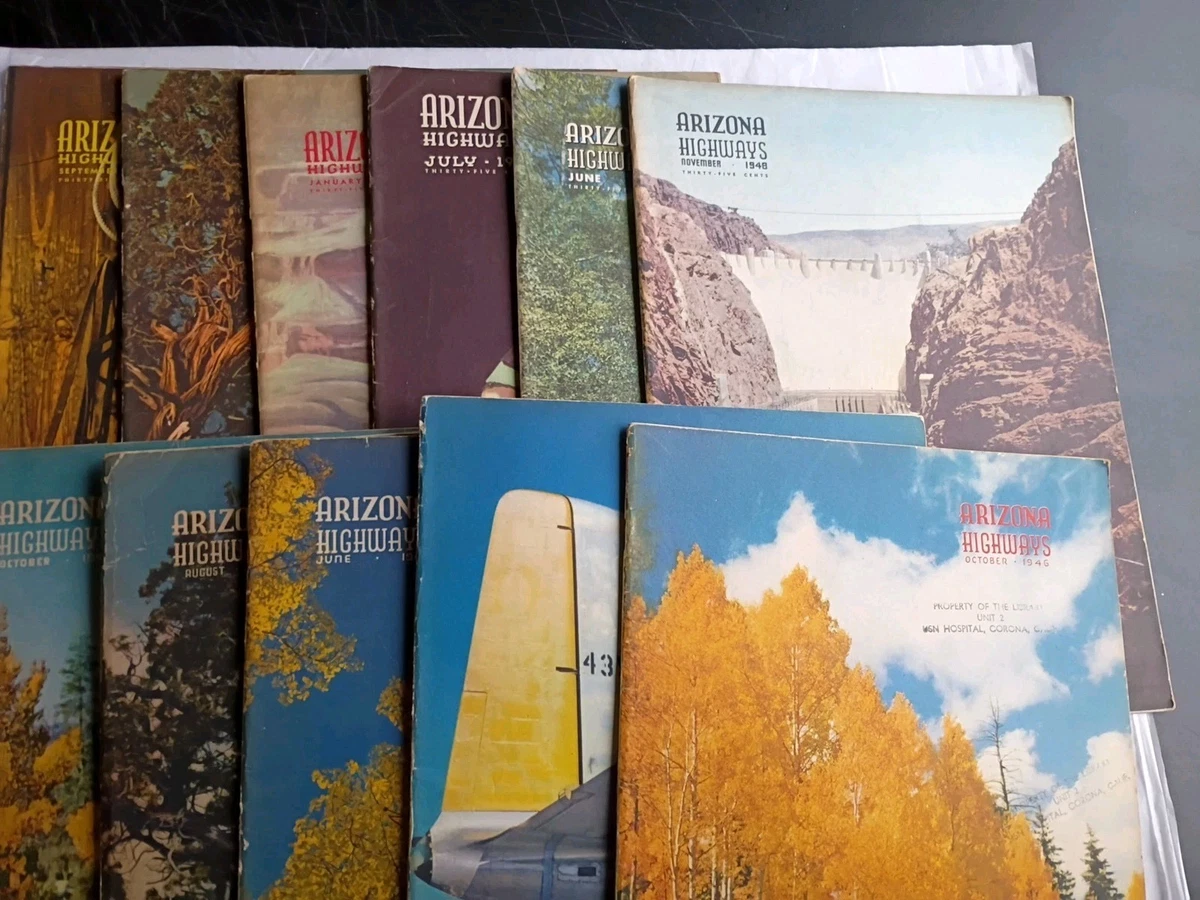 Arizona Highways Magazines 1940-1979 for sale - eBay