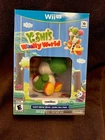 Nintendo Wii U Yoshi's Woolly World Green Yarn Yoshi Amiibo & Game New Sealed