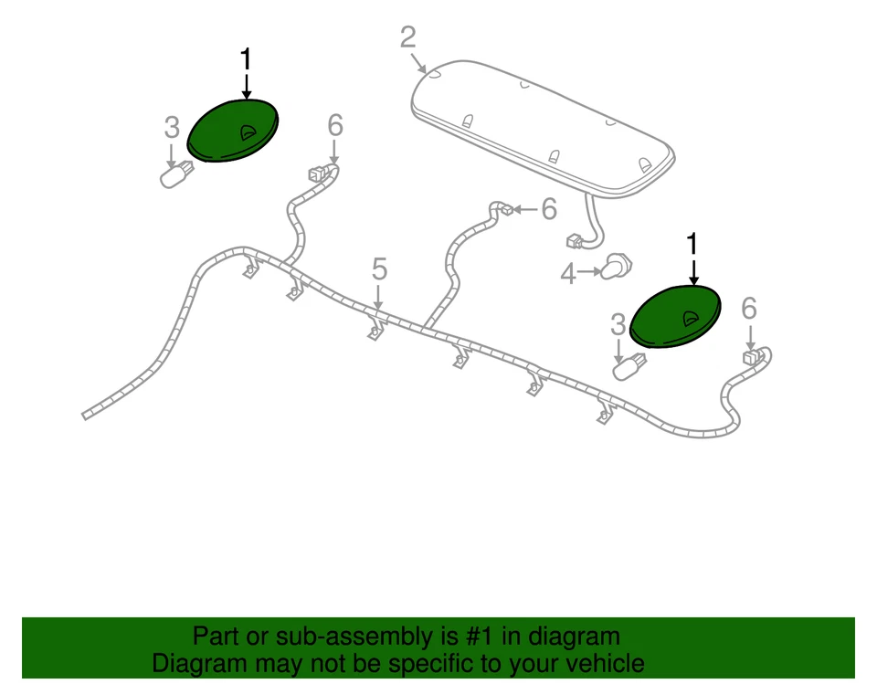 Lámpara exterior genuina GM 15059752 Foto 4 de 4