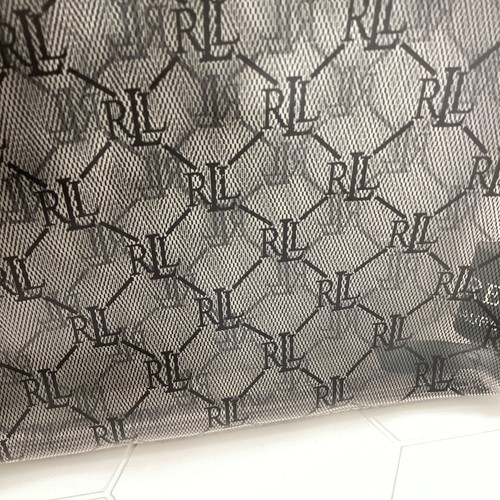 RLL Lauren Ralph Lauren Cosmetic Bag Clear Black Logo Travel Pouch Green Label - Picture 9 of 13