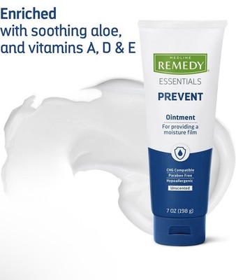 Medline Remedy Essentials Prevent Hypoallergenic Barrier Ointment 7oz, 1ea