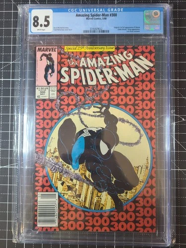 Amazing Spider-Man #300 Newsstand CGC 8.5 WP 1st Appearance Venom Eddie Brock