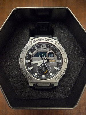 Mens G-Shock Watch GST-B300 Series GSTB300-1A Model G-Steel