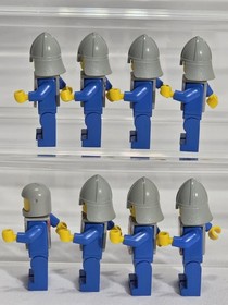 LEGO 375 - 2 Castle Nearly Complete - Missing 7 Parts & Some Stickers - 1978