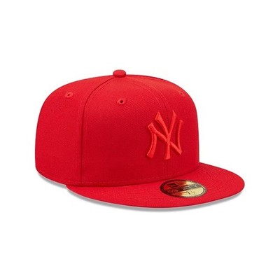 New Era 59Fifty Red MLB Basic New York Yankees Red Under Visor - NWT - 7 3/4