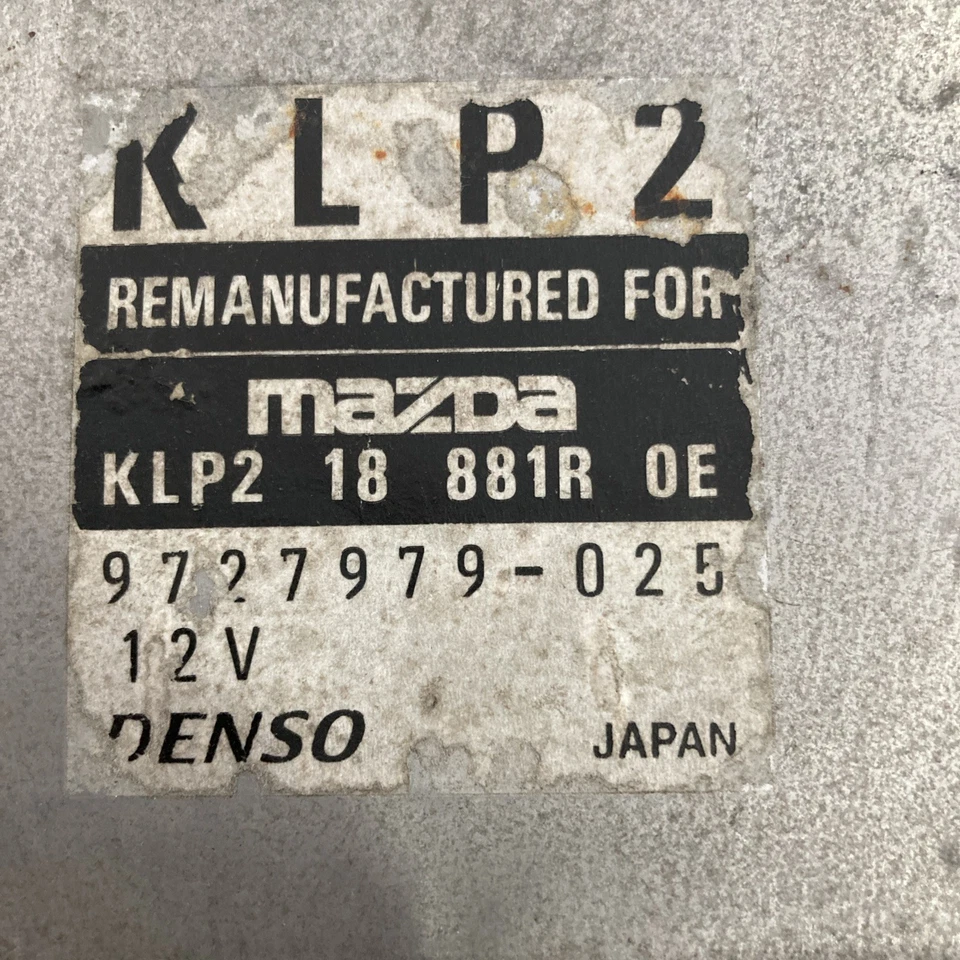 1999-2000 Mazda Millenia ECU/ECM KLP2 18 881R OE - Изображение 3 из 4