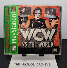 WCW vs. The World - Greatest Hits - CIB w/ Reg Card - Tested - PlayStation 1