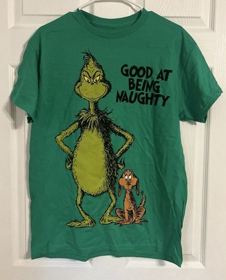 Hybrid Apperal Short Sleeve NWOT The Grinch From Dr. Suess Size Medium
