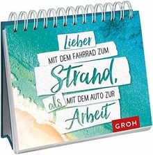 Lieber mit dem Fahrrad zum Strand, als mit dem Auto... | Buch | Zustand sehr gut