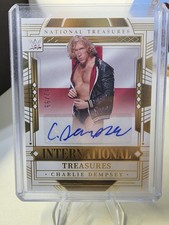 2024 Panini National Treasures WWE - Charlie Dempsey IT-CDP Auto /99