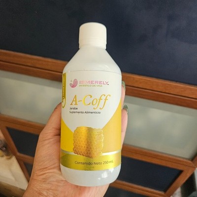 Ismerely A-Coff Jarabe Natural Supplement para enfermedades respiratorias
