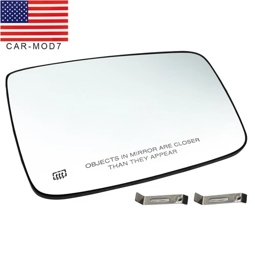 Passenger Side Heated Exterior Mirror Glass RH for Dodge Ram 1500 2500 Ram Truck