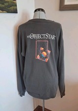 Camisa De Colección Huron Star Manga Larga, Camiseta Gráfica Años 90 Y2k Espacio Grunge Manga Larga
