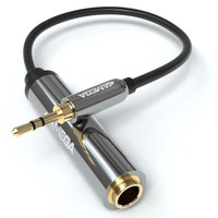 0,1M Stereo Klinken Adapter 3,5Mm Klinken Stecker Auf 6,3Mm Klinken Buchse