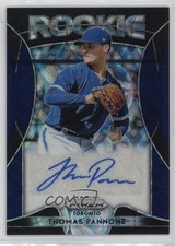 2019 Panini Prizm Rookie Navy Blue Kaleidoscope 12/35 Thomas Pannone Auto 19zg