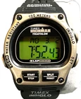 TIMEX 746 J0 VNTG IRONMAN TRIATHLON WATCH 8-LAP MEMORY 38mm NEW BATTERY PRISTINE