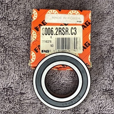 FAG 6006-2RSR Ball Bearing For Yamaha OEM 93306-00612 30x55x13 mm New In Box
