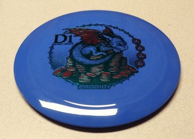 New Disc Golf-Prodigy D1-Reblend Plastic-173-Dragons Hoard Hot Stamp