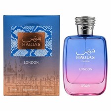 RASASI HAWAS LONDON EAU DE PARFUM FOR MEN 3.4 Oz 100 Ml IN HAND FAST SHIPPING