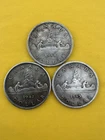 Coin Lot 3  Canada Dollar 1948, 1947, 1945