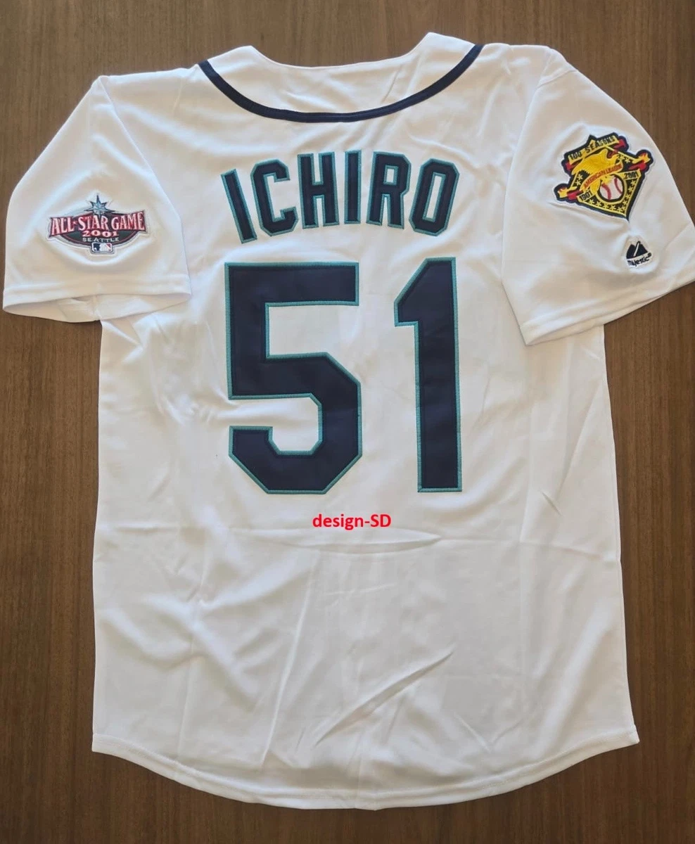 Ichiro Suzuki Seattle Mariners White MLB Fan Apparel & Souvenirs