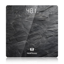 Digital Bathroom Scale, High Precision, with Step-On Technology, LED Display, Sl