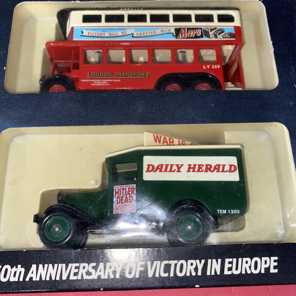 LLEDO VE1003 VE DAY 8TH MAY 1945 SET. SPECIAL EDITION COLLECTION - Image 2 of 4