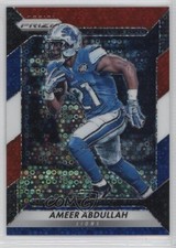 2016 Panini Prizm Red White & Blue Disco Prizm Ameer Abdullah #39 1u6