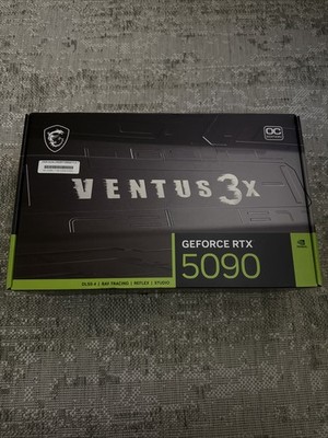 MSI NVIDIA GeForce RTX 5090 32GB GDDR7 VENTUS 3X OC Graphics Card
