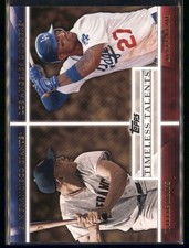 2012 Topps - Timeless Talents Willie Mays, Matt Kemp #TT-4