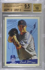 2008 Upper Deck Goudey Graphs Jonathan Papelbon #GG-JP BGS 9.5 GEM MINT Auto ow6