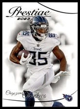 2023 Panini Prestige Chigoziem Okonkwo Tennessee Titans #283