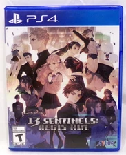Sony Playstation 4 PS4 Sega Atlus 13 Sentinels Aegis Rim Game With Case