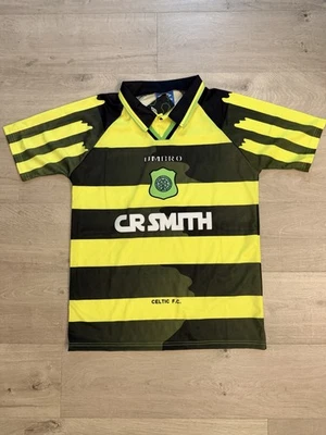 UMBRO Celtic FC Retro Football Top - Bumblebee 96/97 Away - BNWT - Size X LARGE