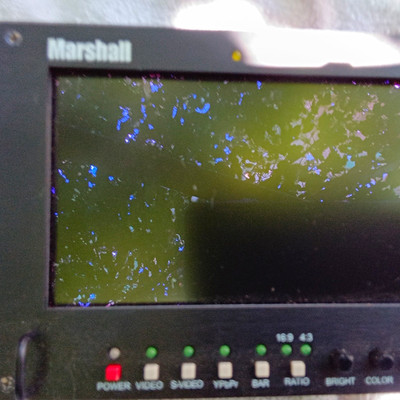 Marshall V-R70P-HDA 7in LCD Rack Video Monitor SD/HD BNC Component Tally