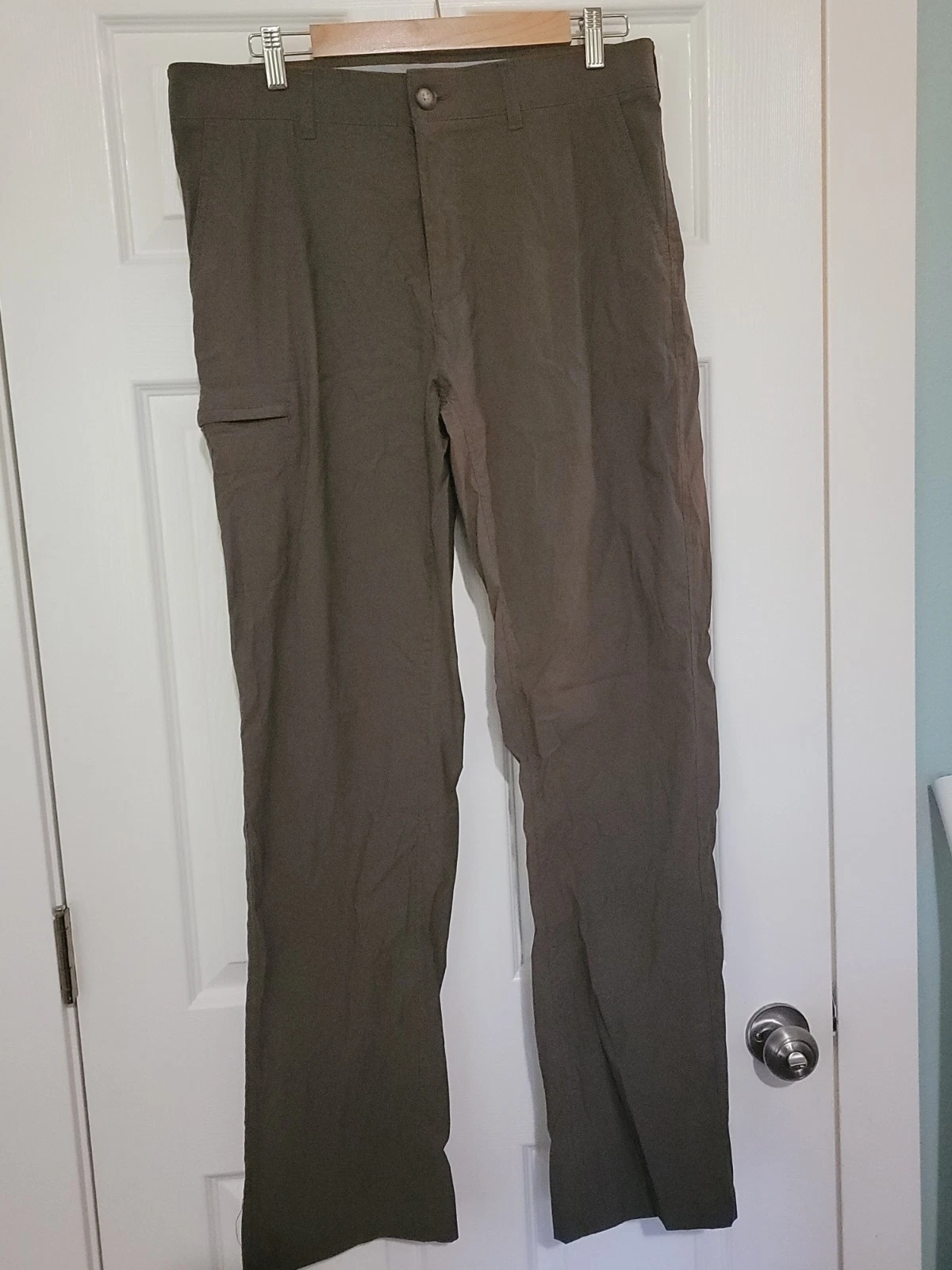 LB TECH MENS KHAKIS LIGHTWEIGHT PANTS 34X34
