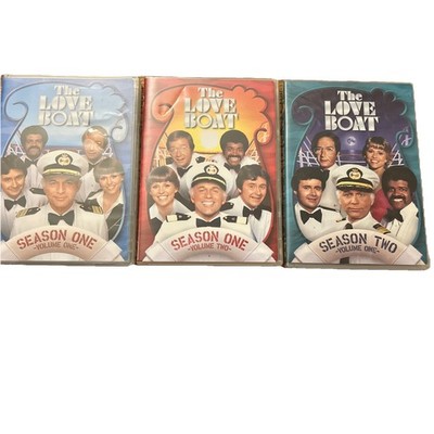 The Love Boat ; Season 1 Volume 1 & 2 , Season 2 Volume 1 , Pre-owned DVD